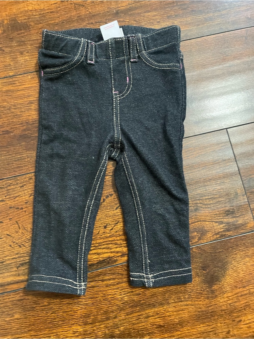 Circo Black Stretch Denim-Look Kids Jeans
